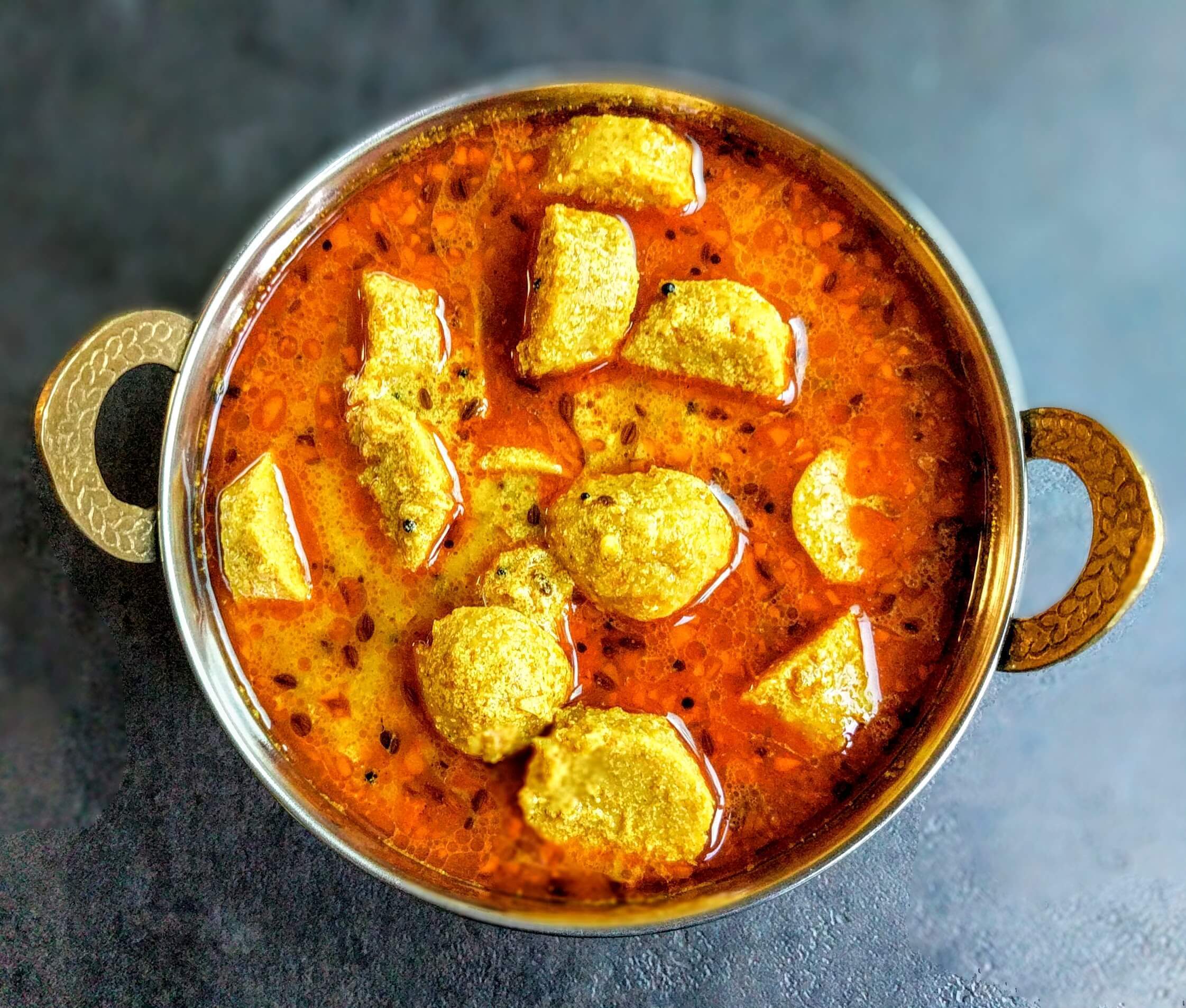 Gatte ki sabzi recipe step by step instructions